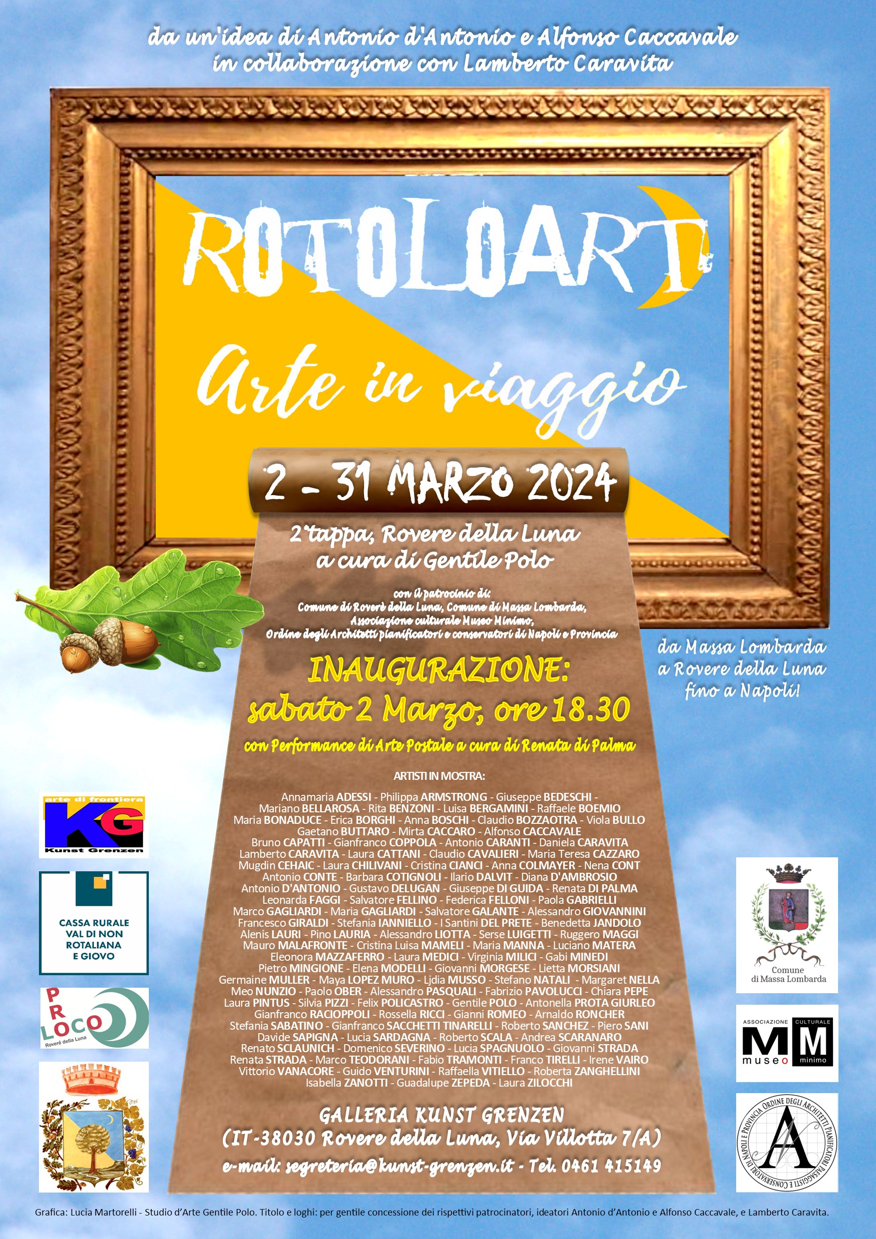 RotoloArt Arte in viaggio Kunst Grenzen 2024